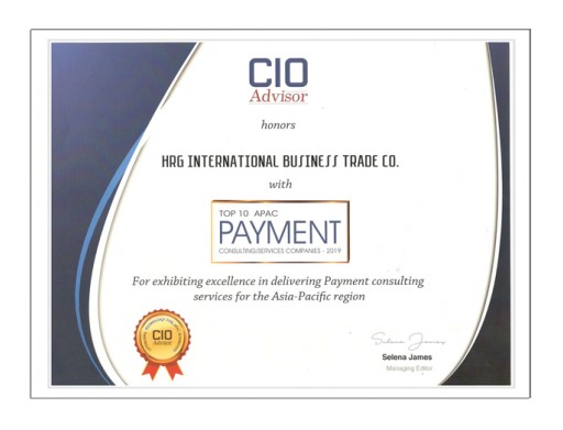 HighRisk Gateways Top 10 Award Winner for Payment Consulting Services