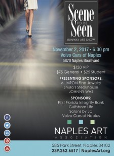 Scene to be Seen: A Runway Art Show Invite