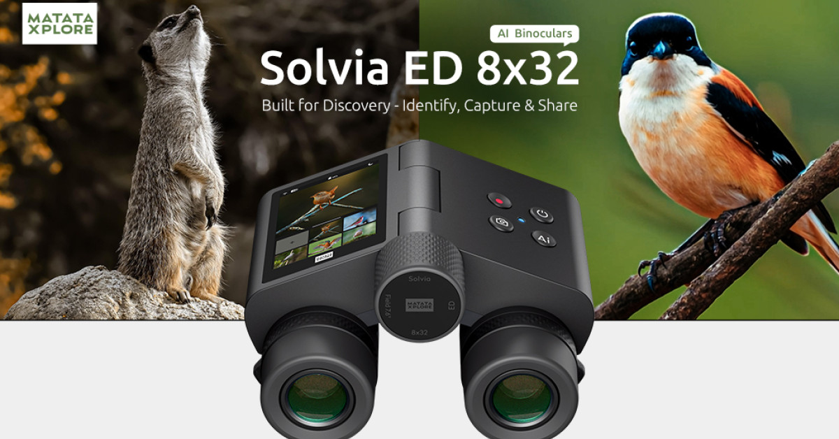 MatataXplore Announces Solvia ED 8x32 AI Binoculars: A Smarter Way to Explore Nature | Newswire