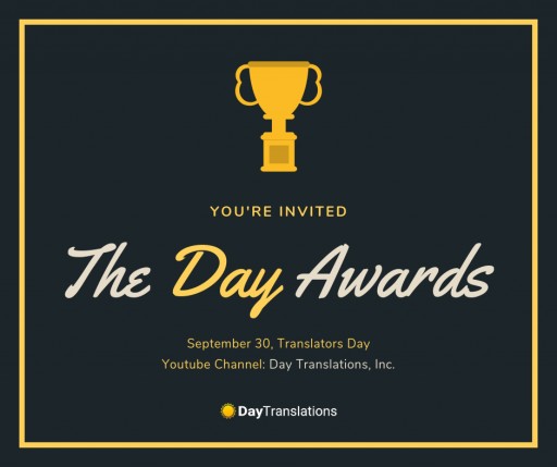Day Translations Announces Award Ceremony for the Language Industry