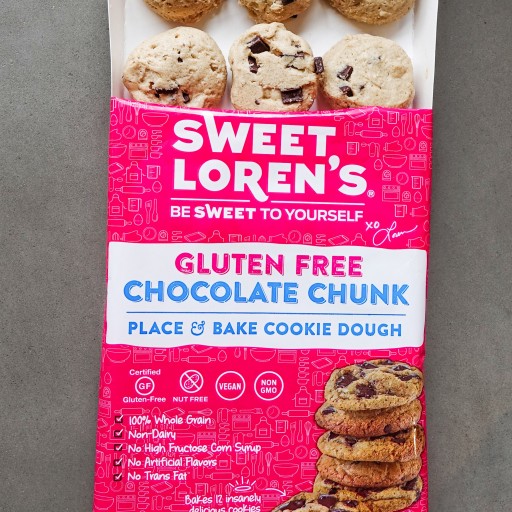 Sweet Loren's Launches the First of Its Kind: Gluten Free Place & Bake Chocolate Chunk Cookie Dough