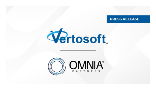 Vertosoft Awarded OMNIA Partners Contract for Software & SaaS Solutions