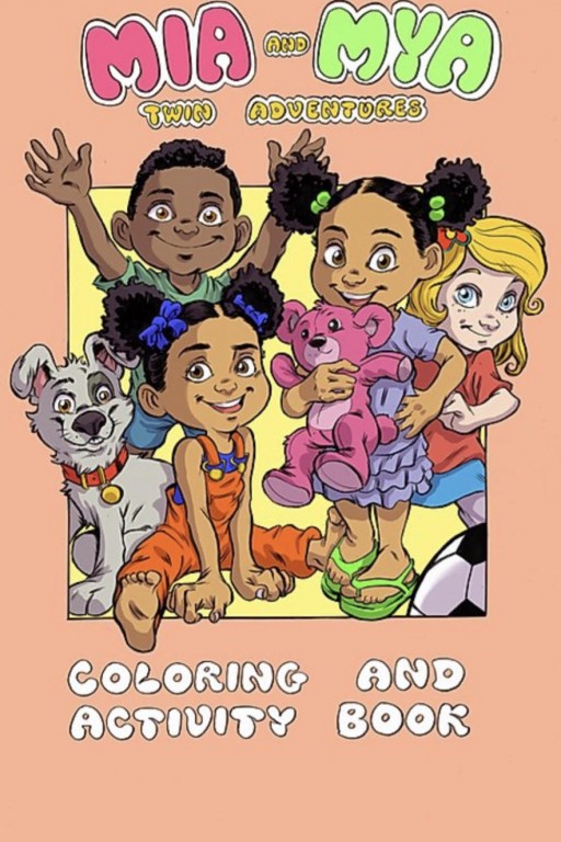 Newly Released Children's Book 'Mia & Mya Twin Adventures' Now Comes as Coloring & Activity Book