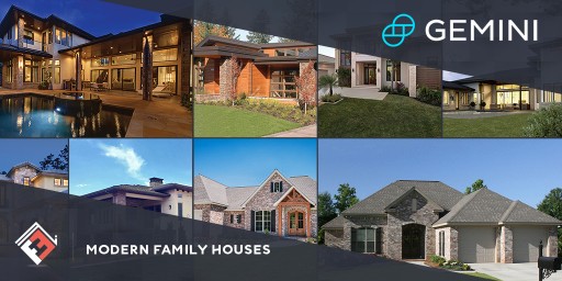 Modern Family Houses to Accept Gemini Dollar Payments for Custom Homes