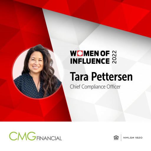 CMG Financial's Tara Pettersen Named 2022 HousingWire Woman of Influence