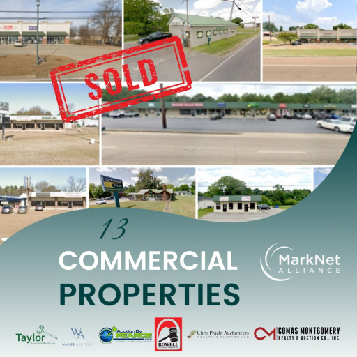 MarkNet Alliance Members Achieve Remarkable Success With Multi-State Commercial Property Auction
