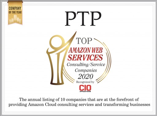 PTP Recognized as Company of the Year, AWS Consulting/Services Companies, by CIO Applications