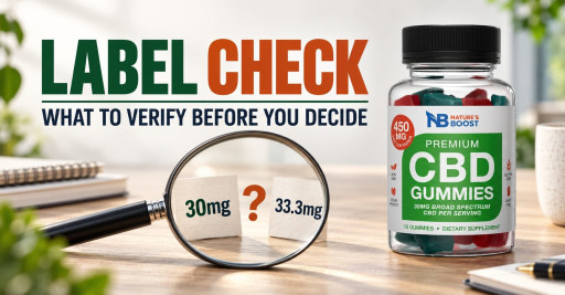 Nature's Boost CBD Gummies Reviews 2026: 30mg or 33.3mg? What Buyers Should Verify Before Ordering