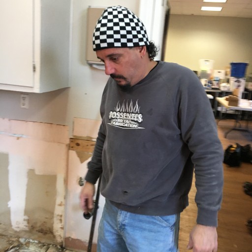 Union Carpenters Local 279 Repairs Flooring for the Nyack Center
