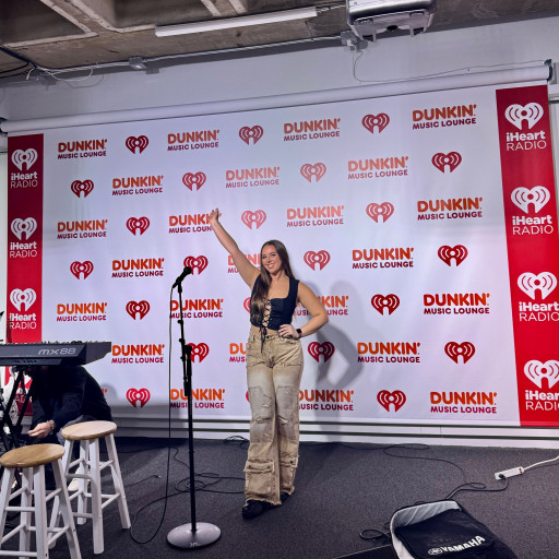 Rising Alternative Pop Star Ali Berke Performs Live at NYC's iHeartRadio Dunkin' Music Lounge