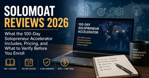 SoloMoat Reviews 2026: Building a Business Alone? Could This 100-Day Program Be the Structure Your Solo Venture Has Been Missing?