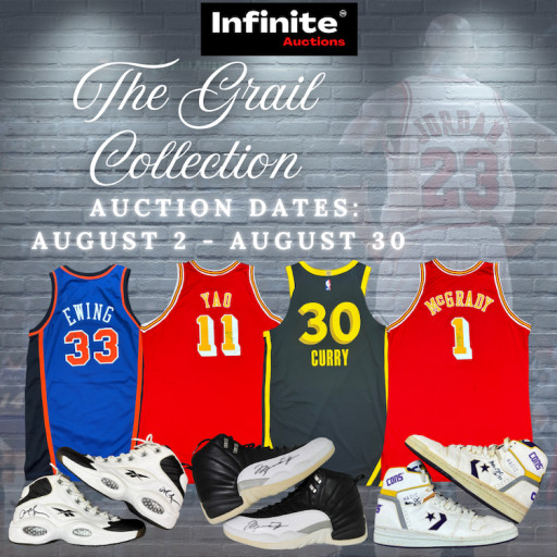 Michael Jordan Game Worn Sneakers to be Auctioned by MDCE Subsidiary Infinite Auctions in "The Grail Collection" Auction
