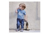 Hipster Kid in Save Whales Tee