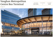 Vaughan Metropolitan Centre Bus Terminal; Credit level photo