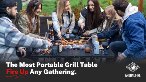 AroundFire Arrives to Revolutionize Portable Grilling With the Ultimate Campfire Cooking Experience