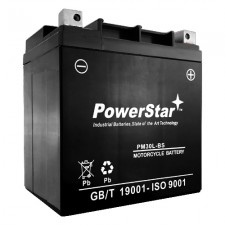 PowerStar PM30L-BS Motorcycle Battery 