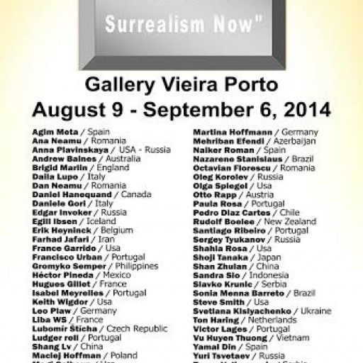 Porto, Portugal International Surrealism Now Gallery Vieira Portuense