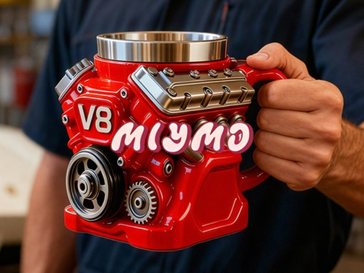 Miymo Heritage V8 Mug: What Car Enthusiasts Should Know Before Buying This Engine Block Coffee Mug