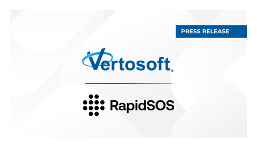 Vertosoft Partners with RapidSOS to Expand AI-Powered Emergency Response Solutions Across the Public Sector