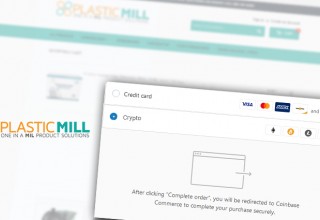  Plastic Mill Cryptocurrency Checkout Option
