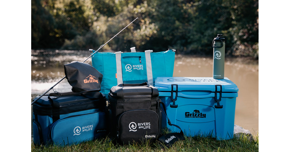 Rivers are Life and Grizzly Coolers Launch ‘Rivers are Life’ Line of Products to Help Fund River Cleanup Projects and Gear Explorers for Any Adventure