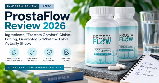 ProstaFlow Review 2026: Ingredients, Pricing, 60-Day Guarantee - Is Prosta Flow Right for You?