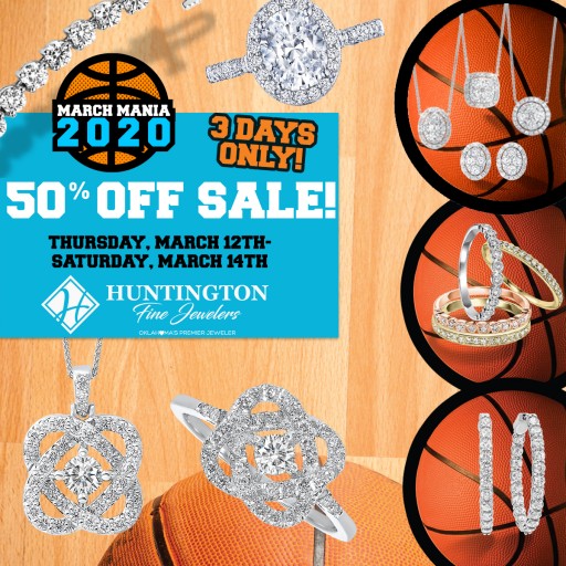 With a March Madness Event and a Le Vian Pop-Up Store Scheduled, It's a Busy Month at Huntington Fine Jewelers