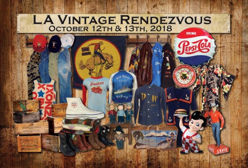 L.A. Vintage Rendezvous Vintage Clothing & Collectibles Debuts Oct. 12-13, 2018, at the Fairplex in Pomona, California