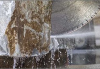 Wet cutting