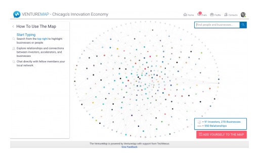 VentureApp Maps Chicago Startup Investments to Strengthen the Innovation Economy