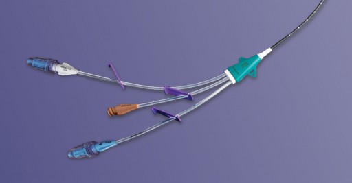 Catheter impregnation, coating or bonding for reducing central venous catheter-related infections in adults