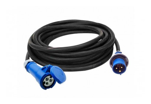 Larson Electronics Releases 30-Meter Weatherproof 12/3 SOOW 16A Extension Power Cord, 220-240V AC
