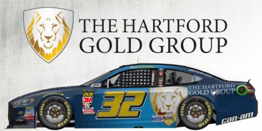 The Hartford Gold Group Joins Go Fas Racing and Matt DiBenedetto in Sonoma