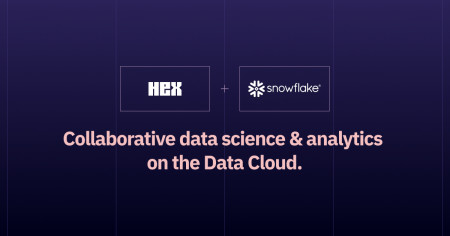 Hex Snowflake data science and analytics on the Data Cloud