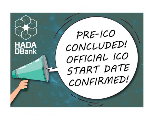 Pioneering Islamic Blockchain Startup Hada DBank Announces Successful Presale and Prepares to Release Main Token Sale Dates