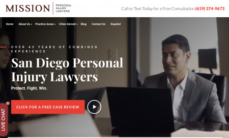 Mission Personal Injury Law Firm San Diego, CA