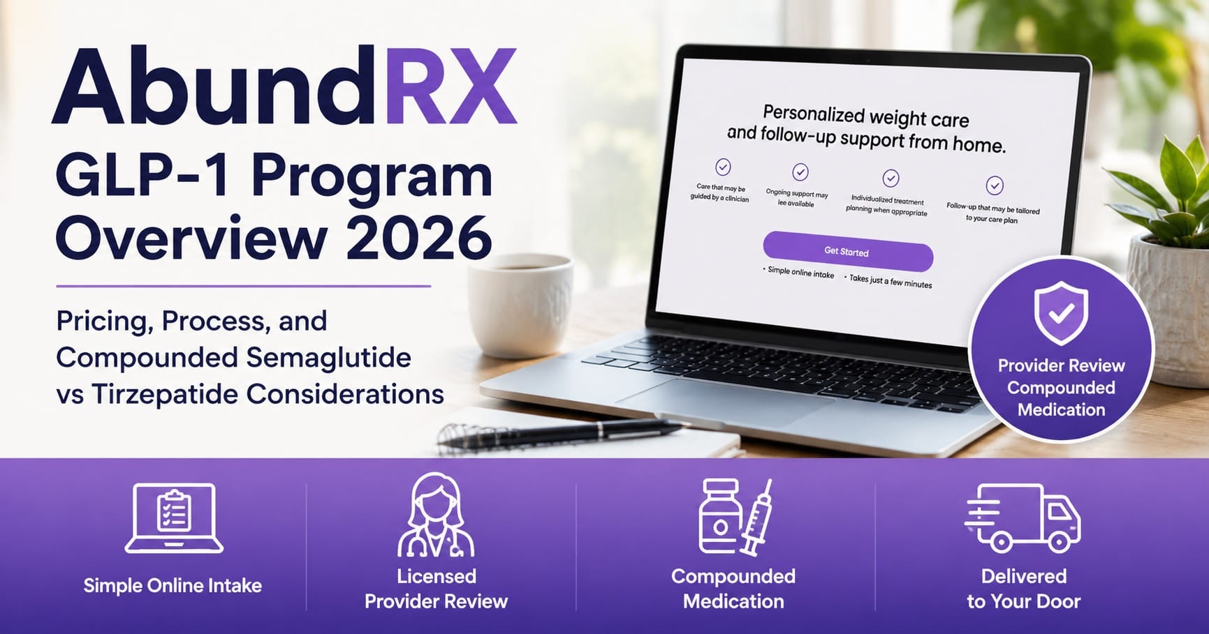 AbundRX GLP-1 Review 2026: Could This $99 At-Home Program Be the Weight-Care Upgrade You've Been Looking For?