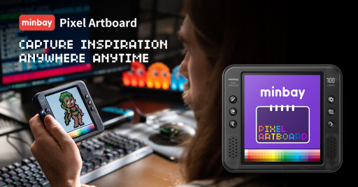 minbay Announces Launch of minbay Pixel Artboard: EDC Pixel Artboard to Capture Artistic Inspiration Anywhere