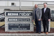 Michael B. Humphrey II and Michael Humphrey Sr. of the Akron Rebar Company