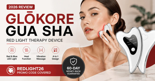 Glōkore Gua Sha Massager Review 2026: Could This 4-in-1 LED Facial Tool Finally Be the Skincare Upgrade Your Routine Has Been Waiting For?