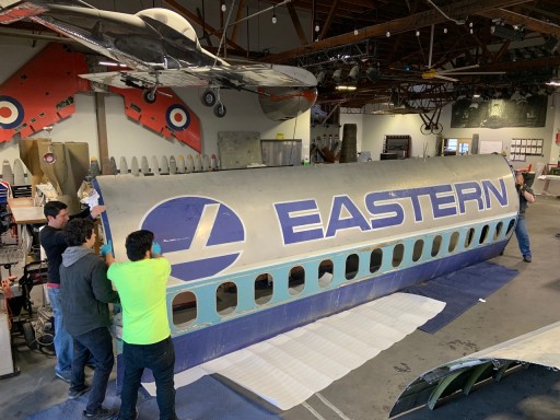 MotoArt Honors Retired Eastern Air Lines Dc-9-30 Plane N8990e With a Limited Edition Planetag Cut From Its Fuselage