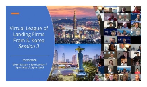 South Korea's Most Promising Tech Startups Pitched at Special Virtual League of Landing Firms from S. Korea