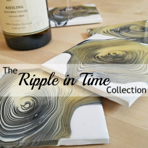 WendyWorkArt to Release New Ripple in Time Coaster Collection, a Twist on Your Average Home Decor.