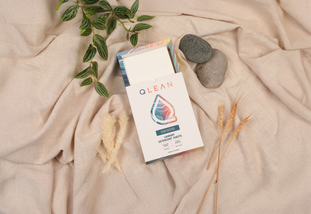 Qlean Detergent Sheet - Eco-Friendly and Toxic-Free Detergent Sheets 