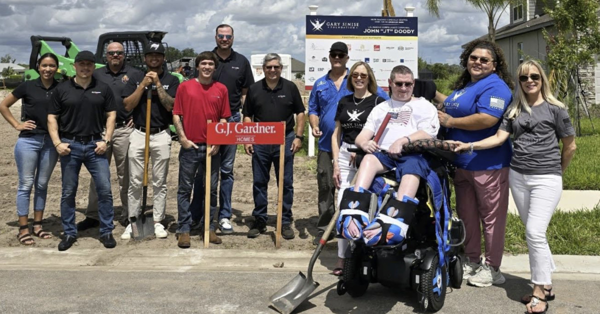 Lakeland Builder Designs Custom Smart Home for a Severely Wounded Tampa Veteran