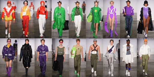 F/FFFFFF Debuted Spring/Summer 2019 Collection at New York Fashion Week