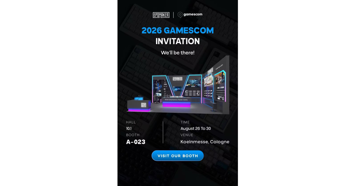 Epomaker Makes Its Gamescom Debut in Germany, Bringing the Community Together in Person