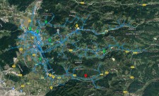 Traffic Light Visualization for the Slovenian MV demo area