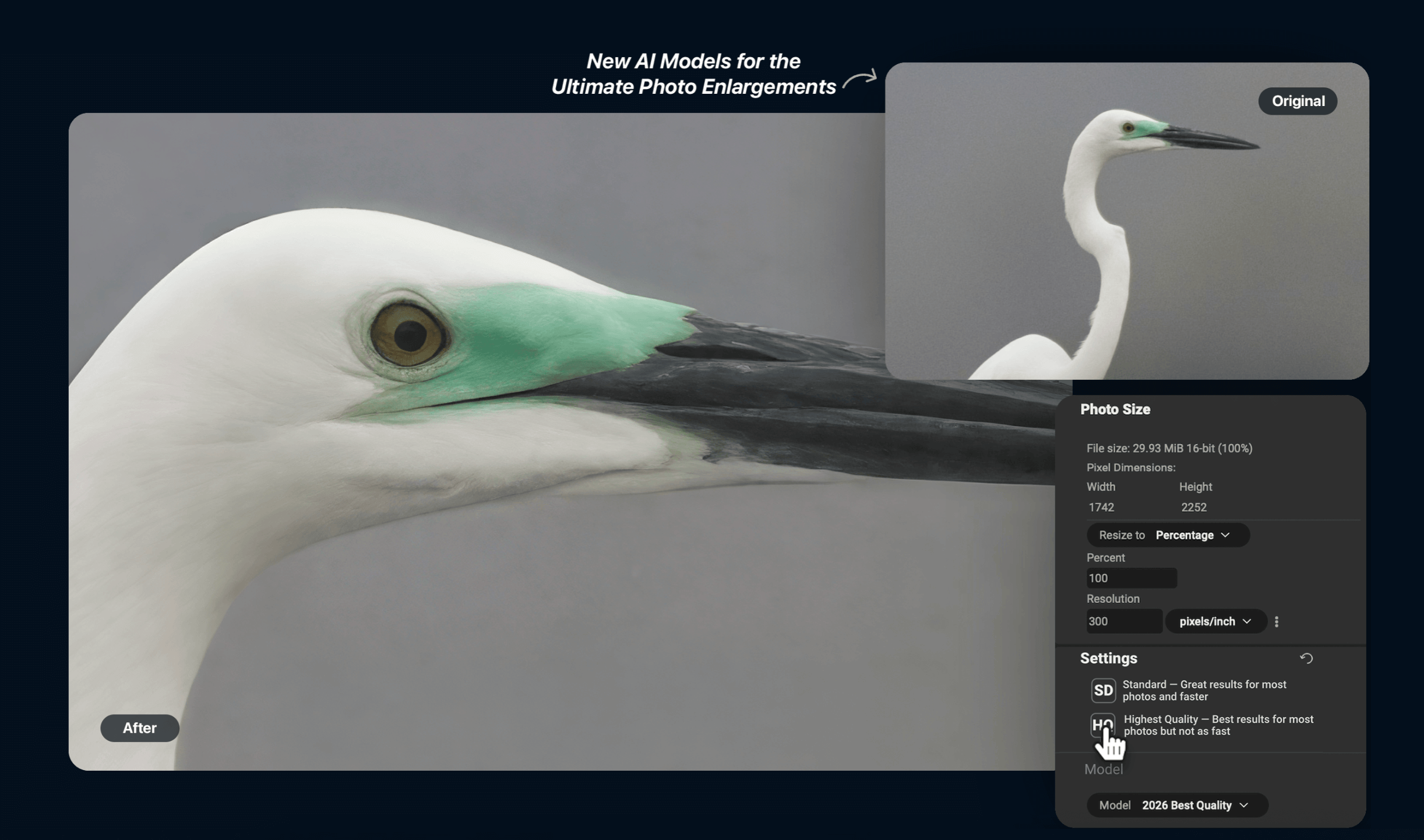 ON1 Resize AI 2026 Enlargement Demo 