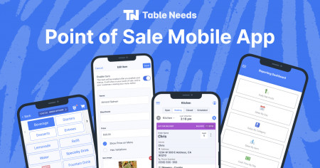 Table Needs Point of Sale Mobile App